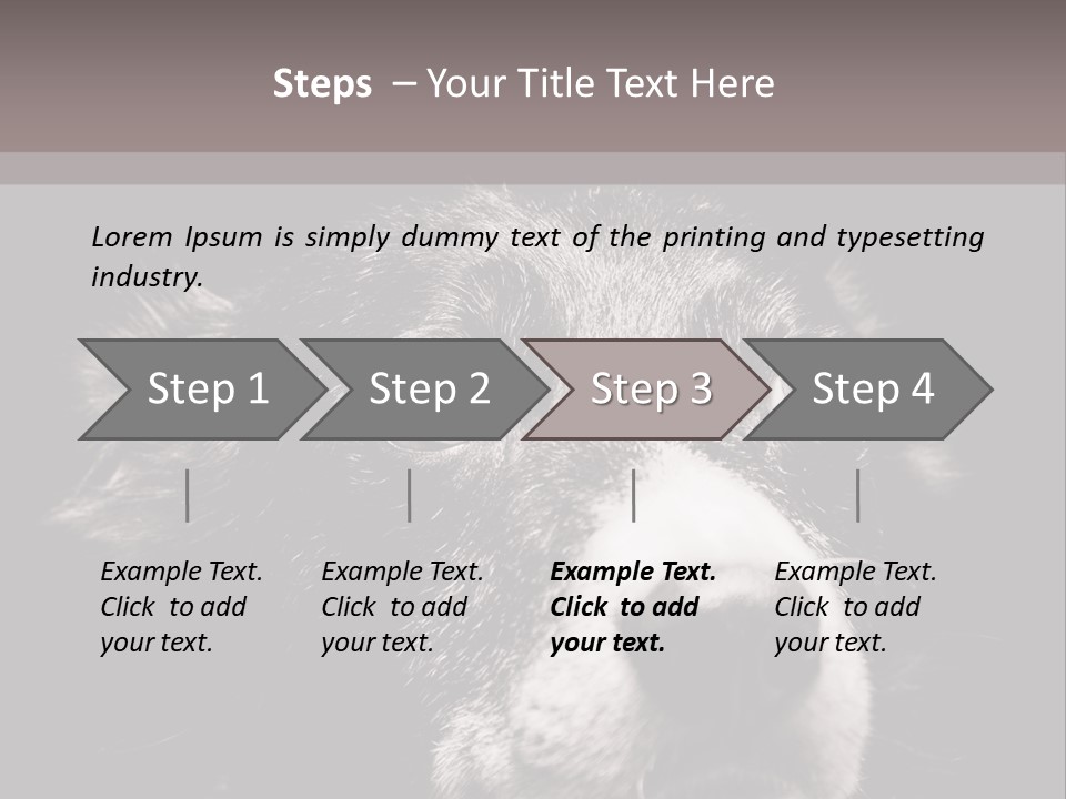 Workplace Economy Tall PowerPoint Template