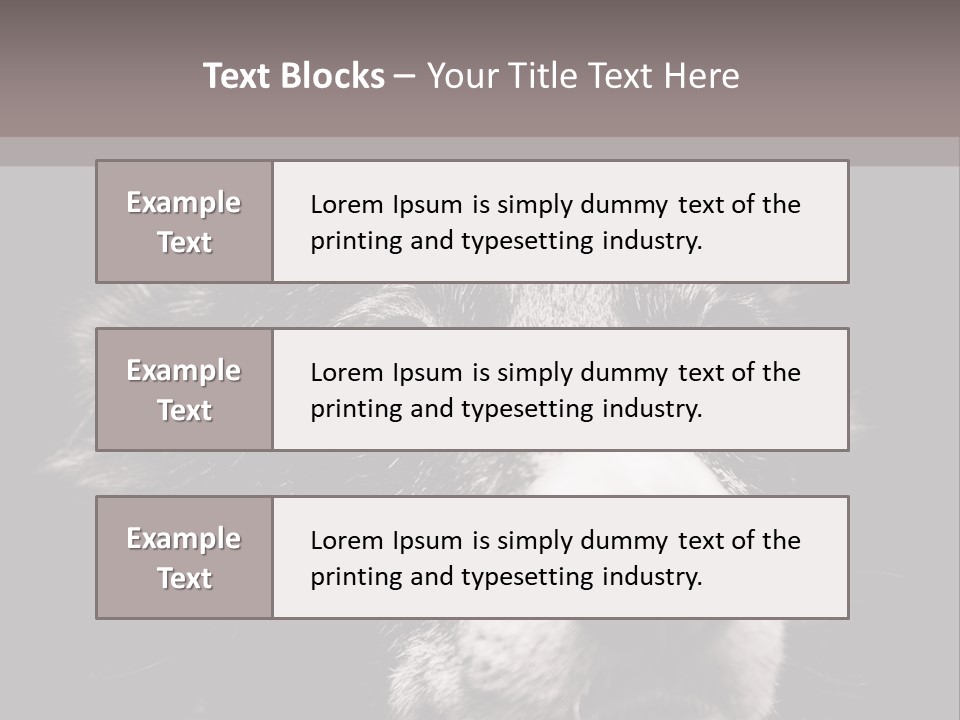 Workplace Economy Tall PowerPoint Template