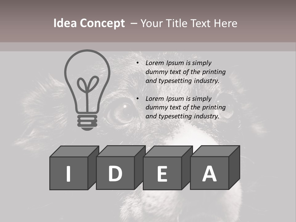 Workplace Economy Tall PowerPoint Template