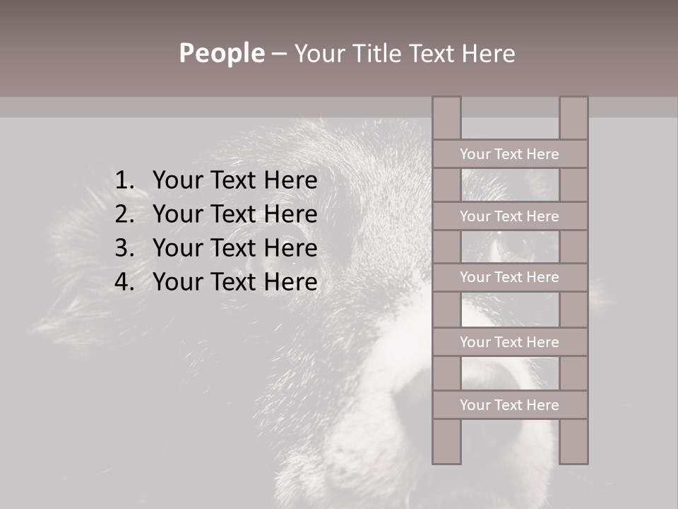 Workplace Economy Tall PowerPoint Template