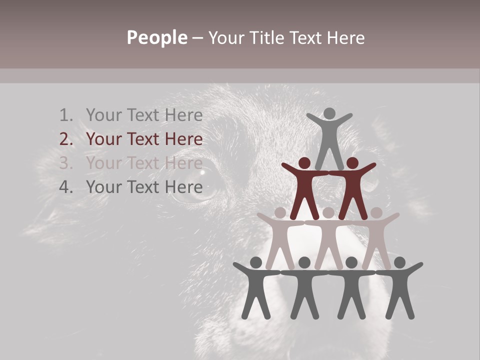 Workplace Economy Tall PowerPoint Template