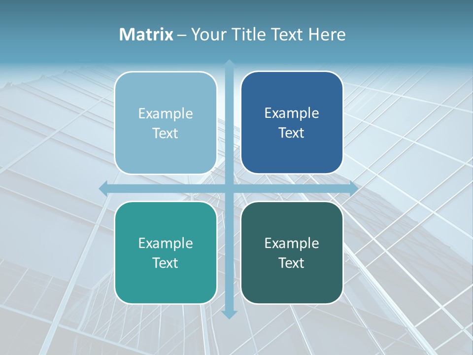 Workplace Economy Tall PowerPoint Template