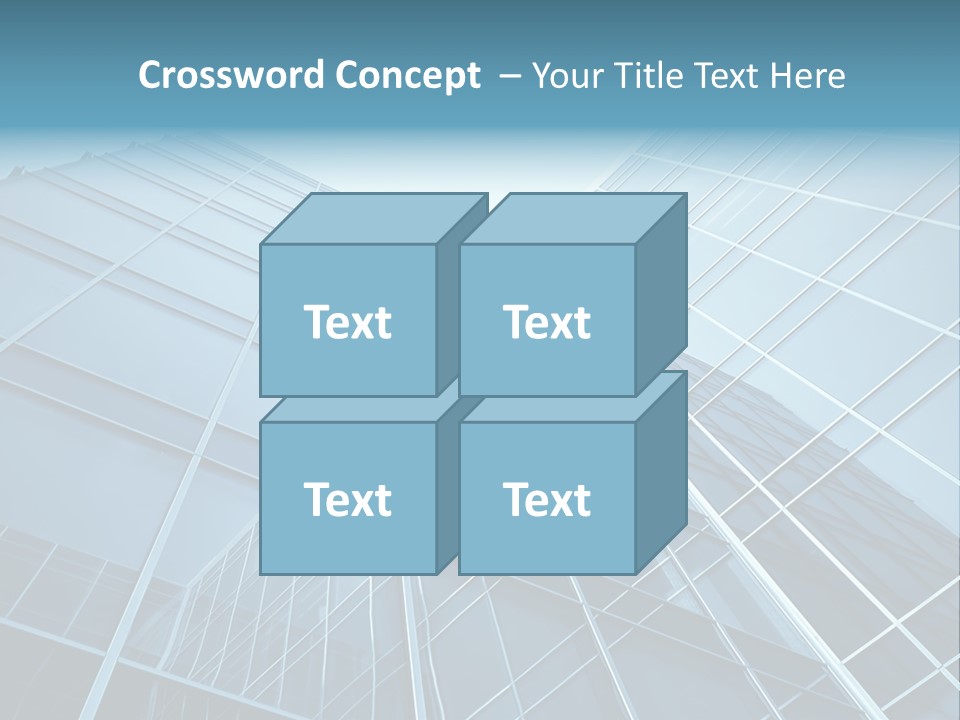 Workplace Economy Tall PowerPoint Template