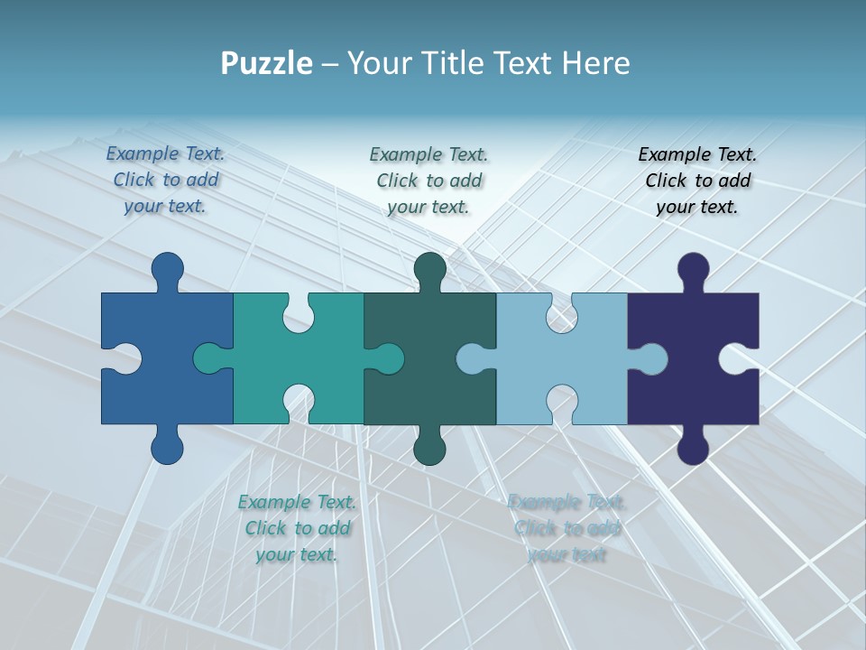 Workplace Economy Tall PowerPoint Template
