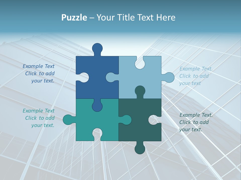 Workplace Economy Tall PowerPoint Template