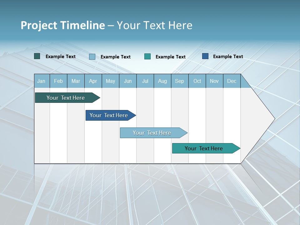 Workplace Economy Tall PowerPoint Template