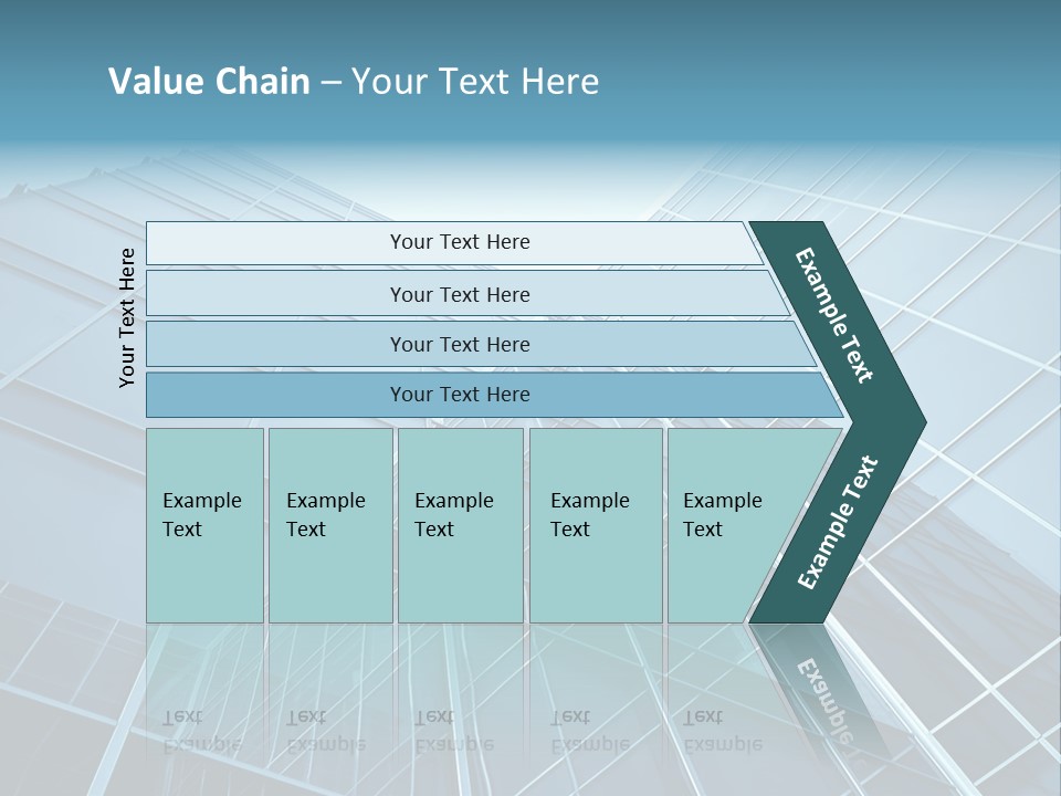 Workplace Economy Tall PowerPoint Template