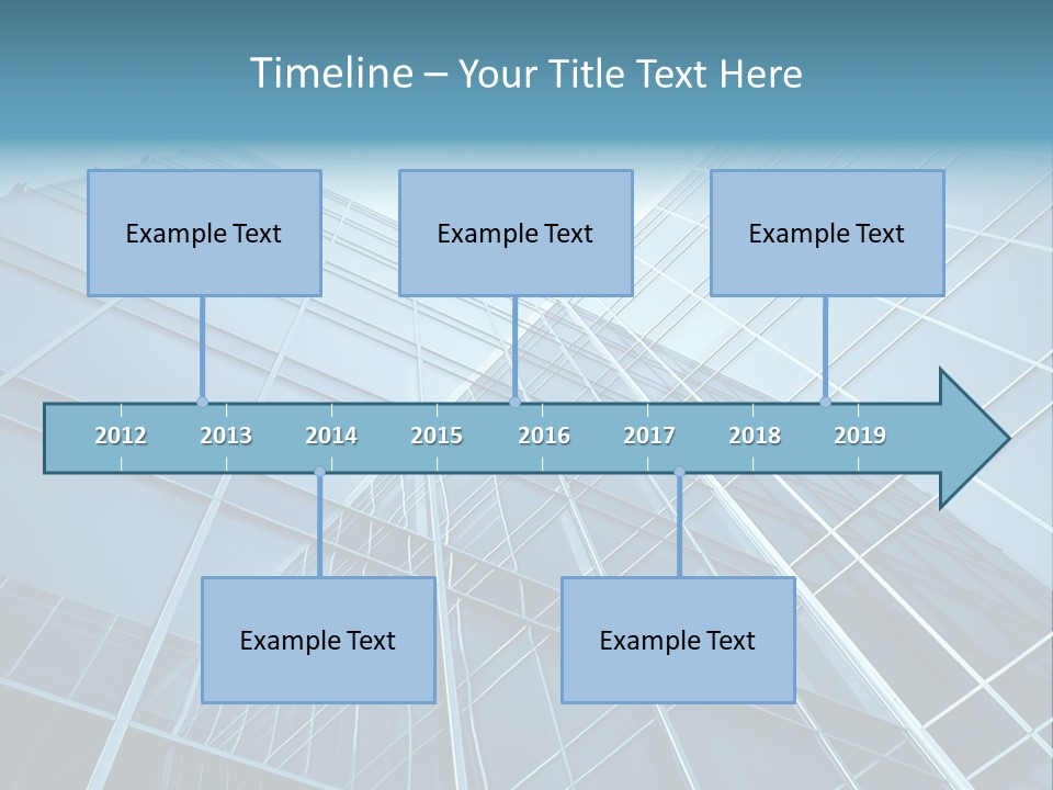 Workplace Economy Tall PowerPoint Template