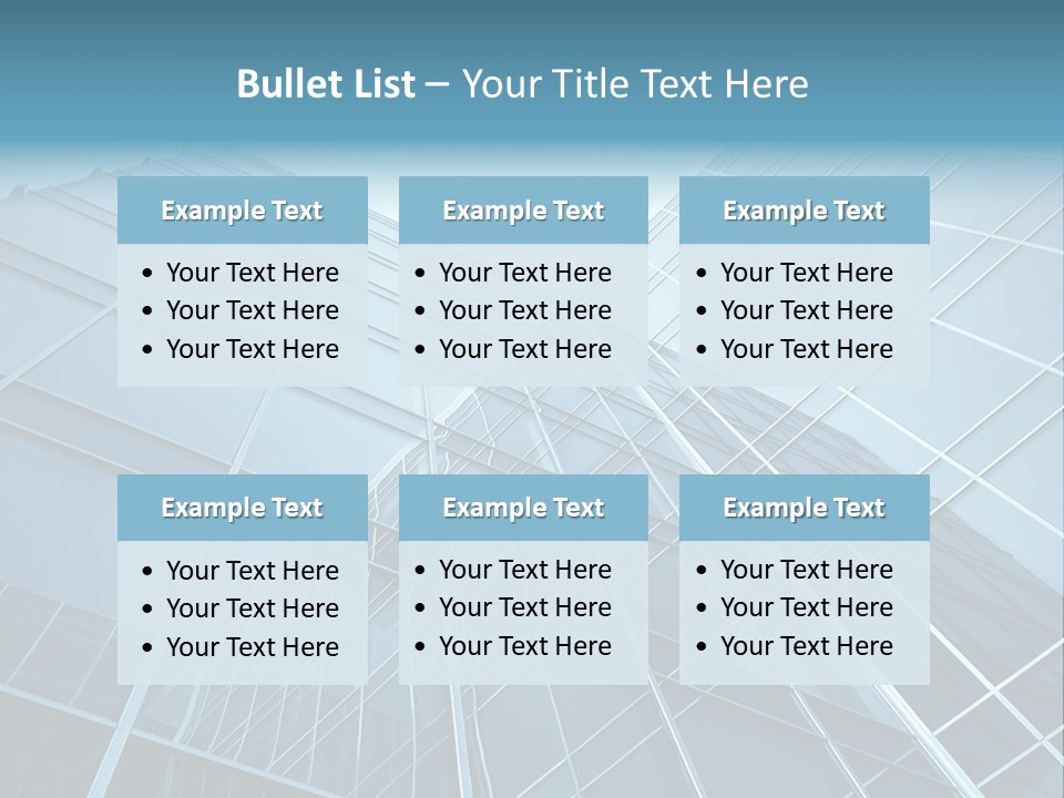 Workplace Economy Tall PowerPoint Template