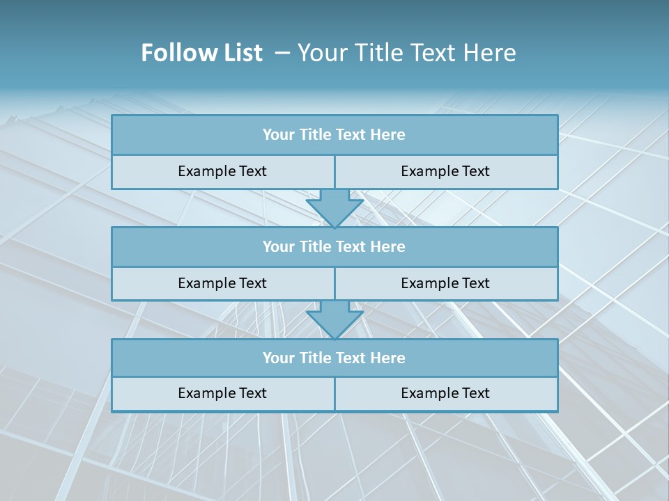 Workplace Economy Tall PowerPoint Template