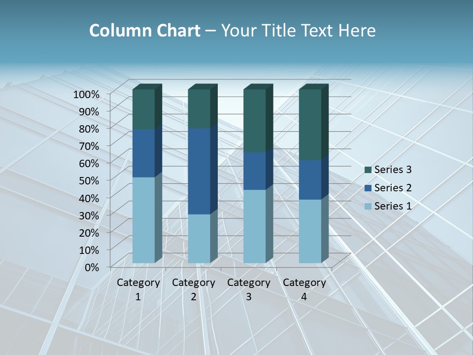 Workplace Economy Tall PowerPoint Template