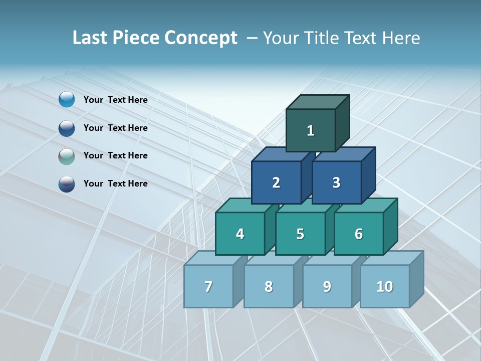 Workplace Economy Tall PowerPoint Template