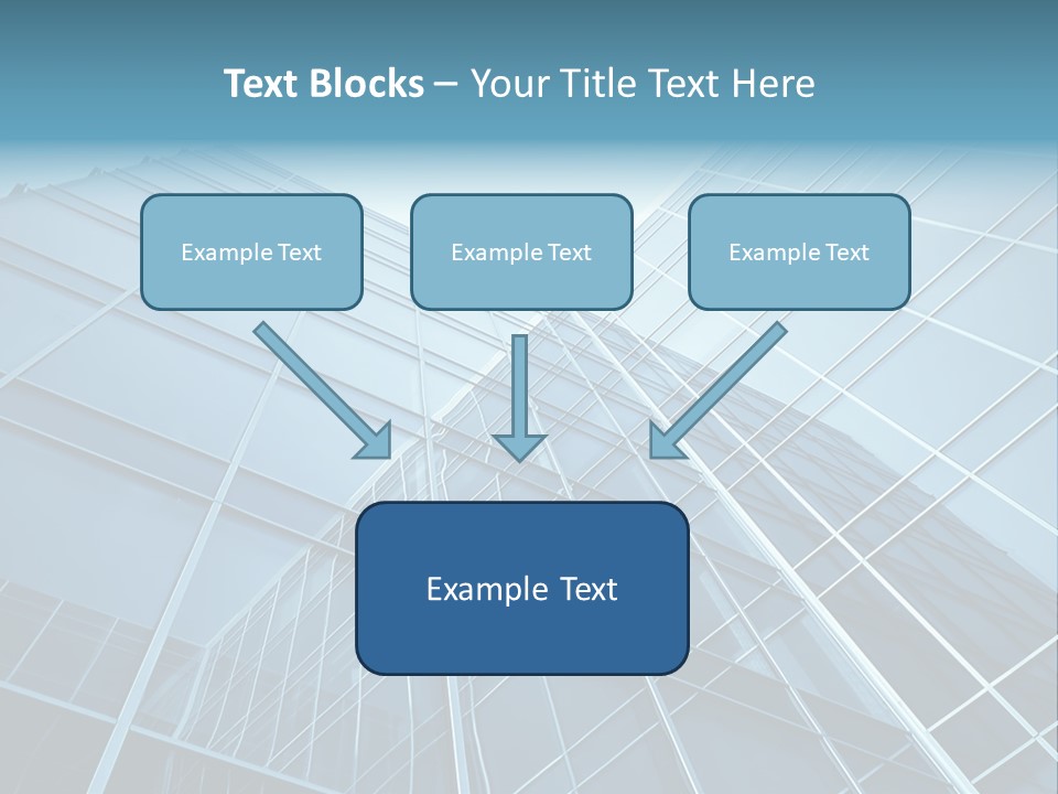 Workplace Economy Tall PowerPoint Template