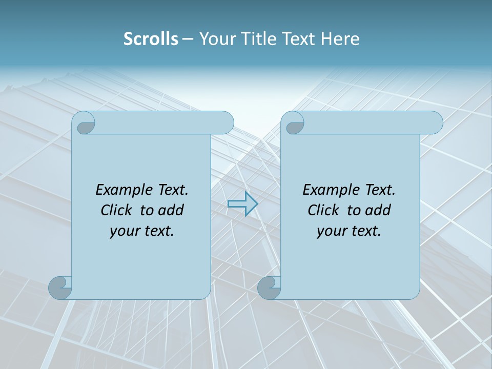Workplace Economy Tall PowerPoint Template