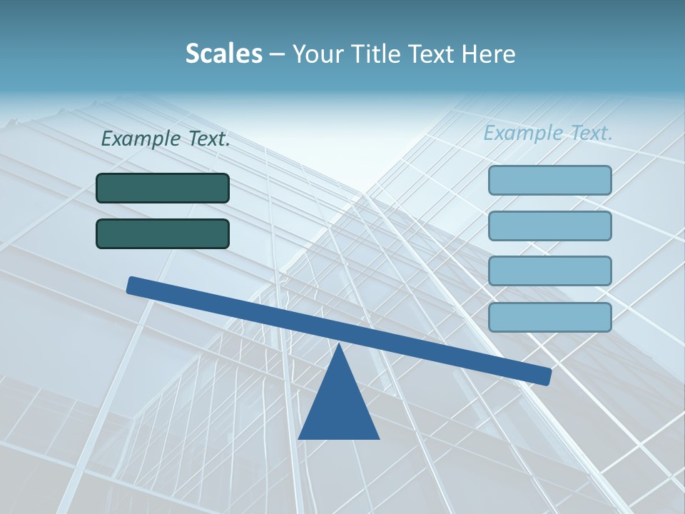Workplace Economy Tall PowerPoint Template