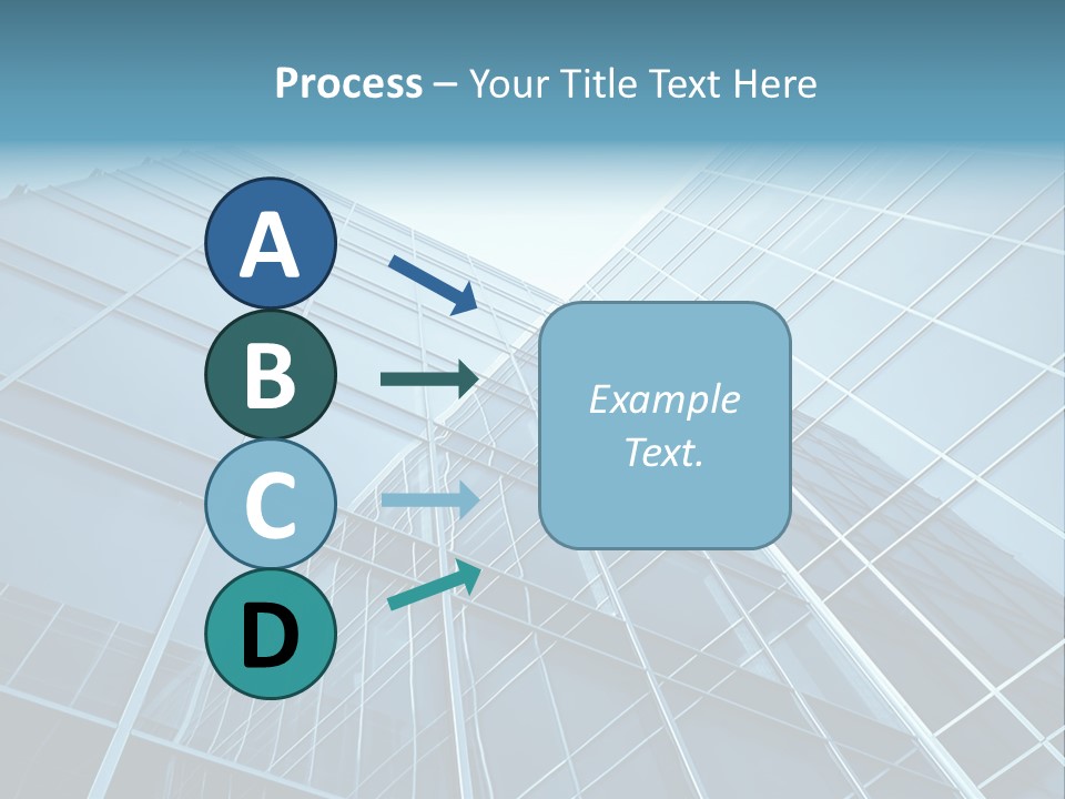 Workplace Economy Tall PowerPoint Template