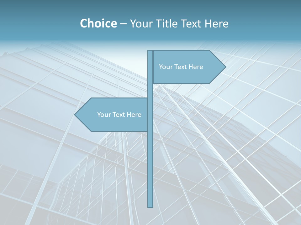 Workplace Economy Tall PowerPoint Template