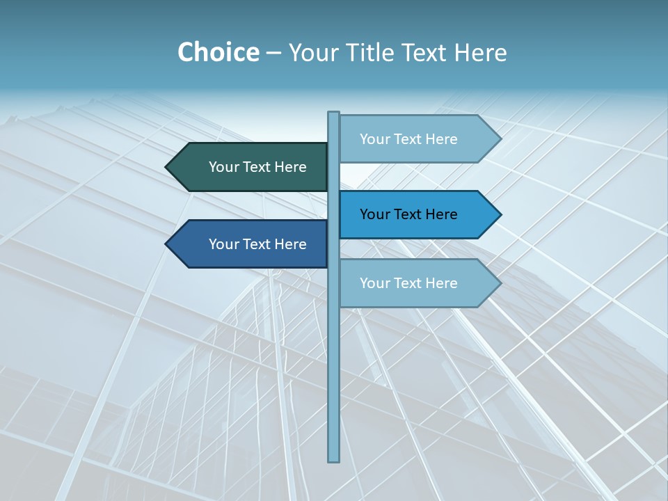 Workplace Economy Tall PowerPoint Template