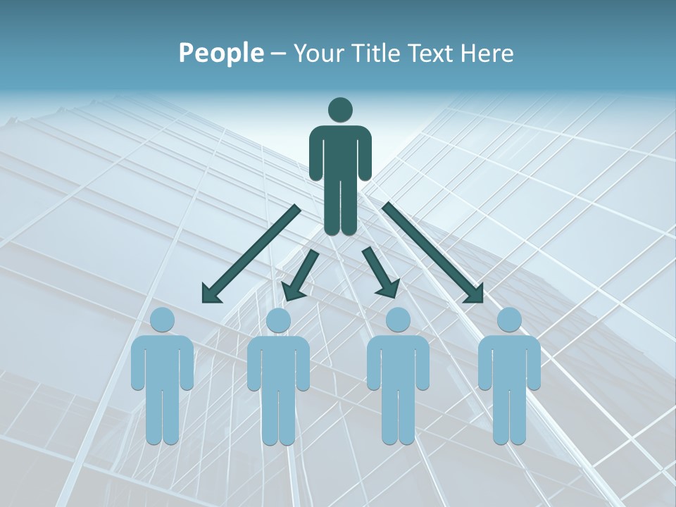 Workplace Economy Tall PowerPoint Template