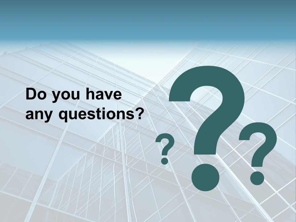 Workplace Economy Tall PowerPoint Template