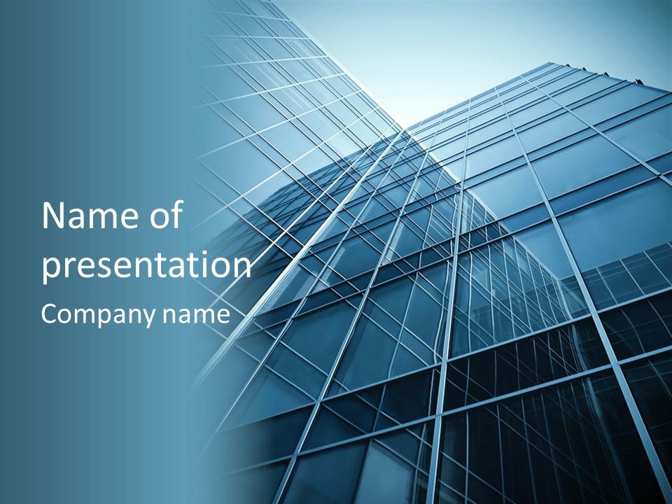 Concrete Architecture Corporate PowerPoint Template