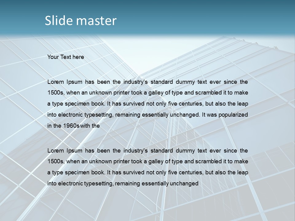 Concrete Architecture Corporate PowerPoint Template