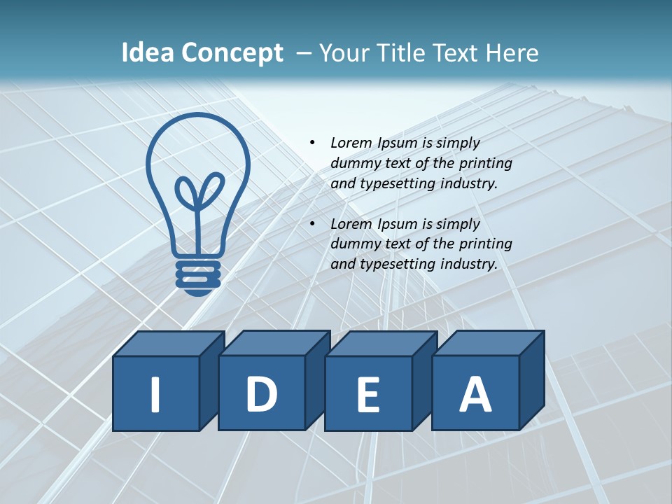 Concrete Architecture Corporate PowerPoint Template