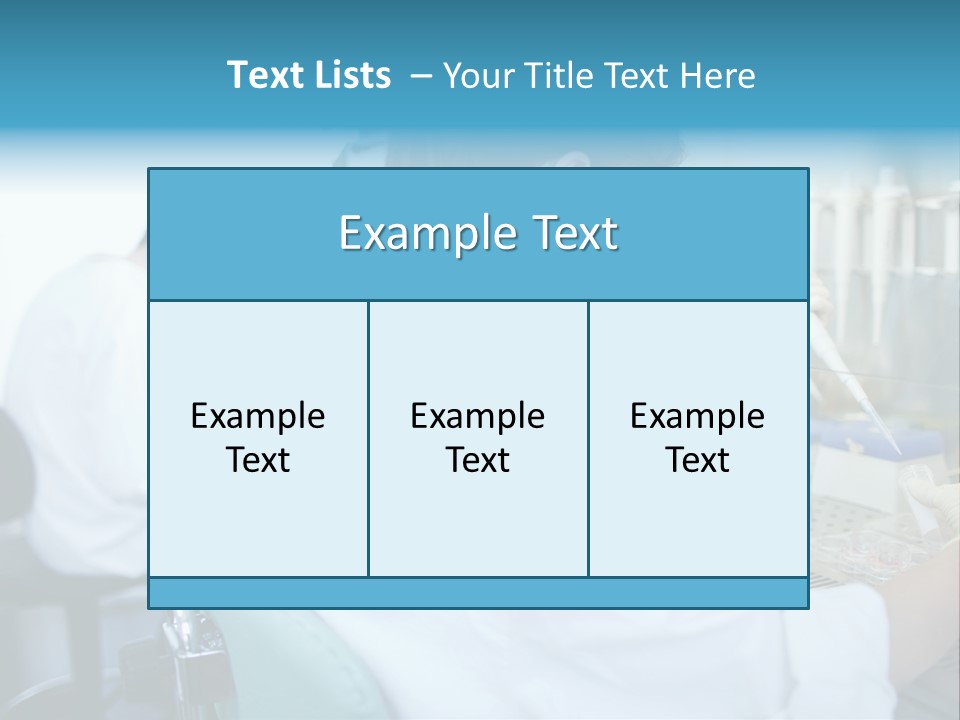 A Woman In White Lab Coat Working On A Machine PowerPoint Template