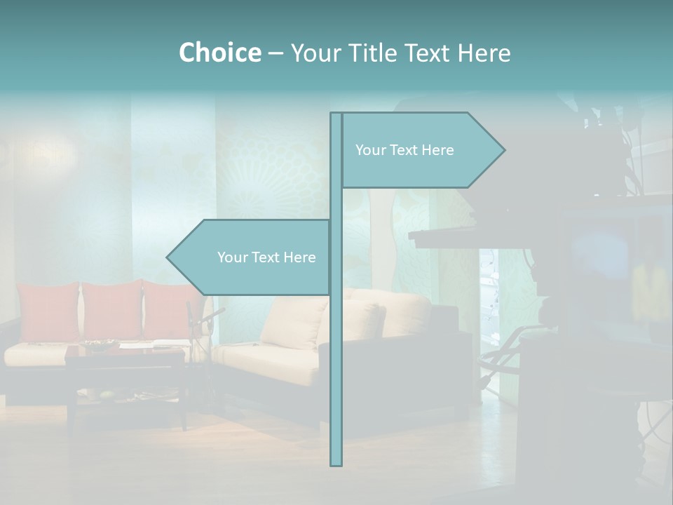 News Media Corner PowerPoint Template
