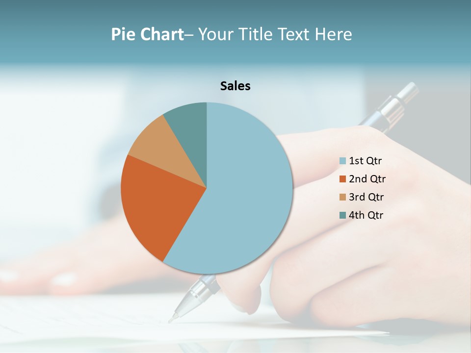 Hand Business Closeup PowerPoint Template