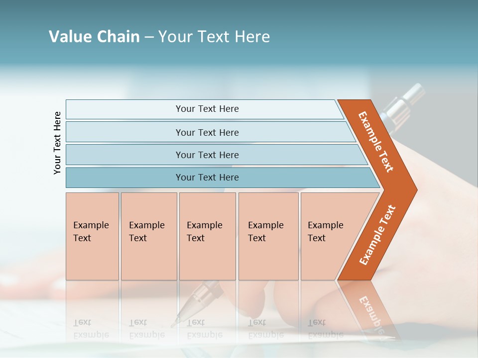 Hand Business Closeup PowerPoint Template