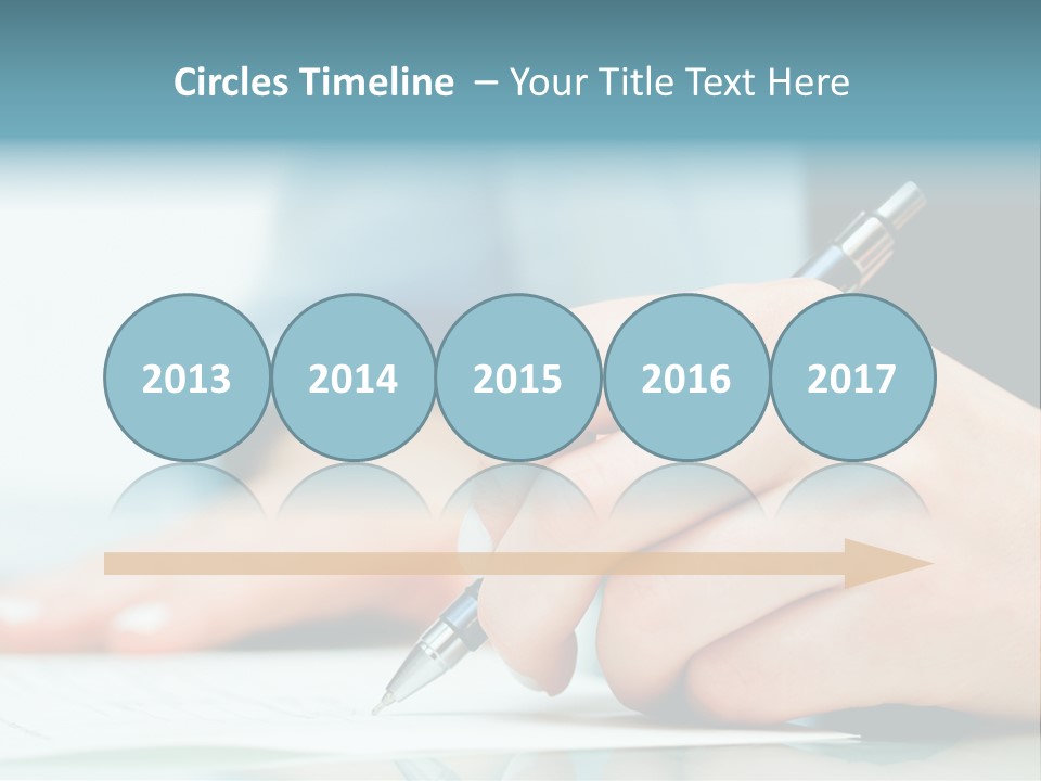 Hand Business Closeup PowerPoint Template