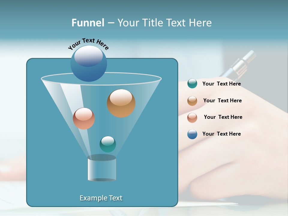 Hand Business Closeup PowerPoint Template