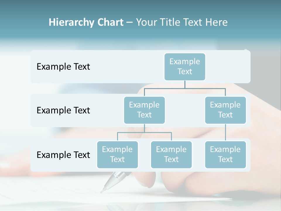 Hand Business Closeup PowerPoint Template
