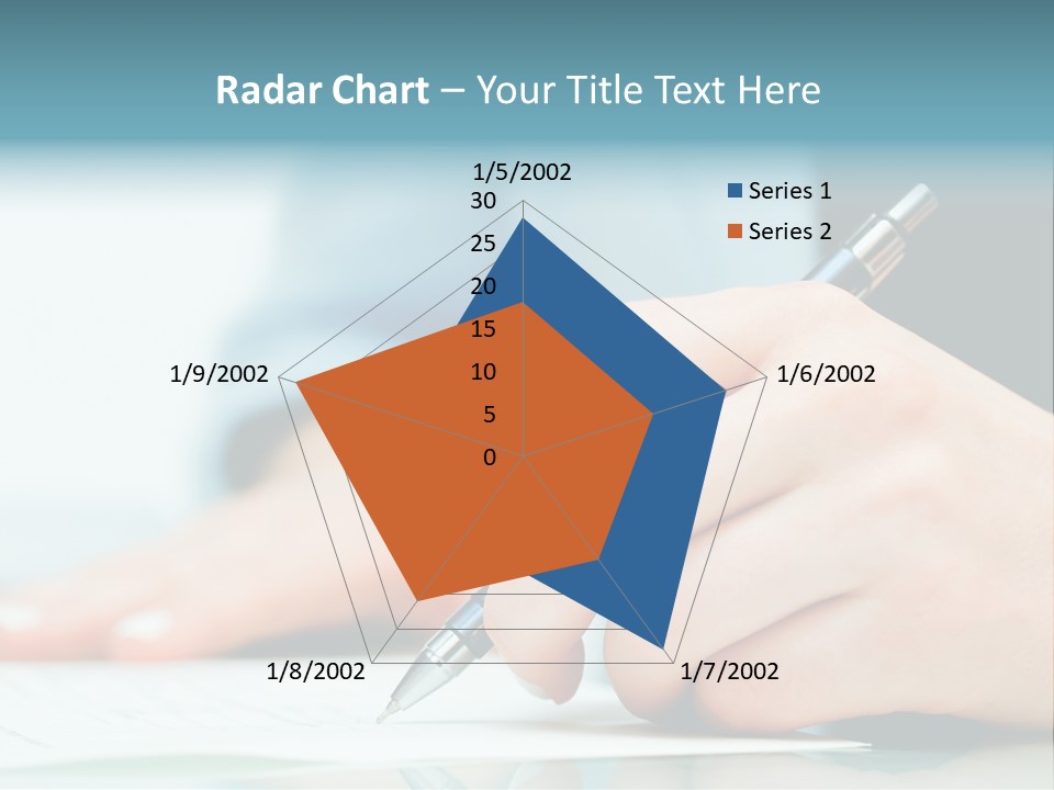 Hand Business Closeup PowerPoint Template