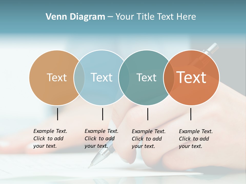 Hand Business Closeup PowerPoint Template