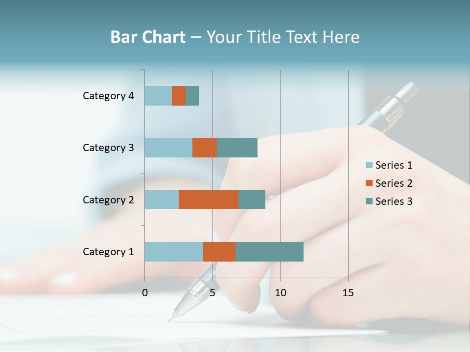 Hand Business Closeup PowerPoint Template