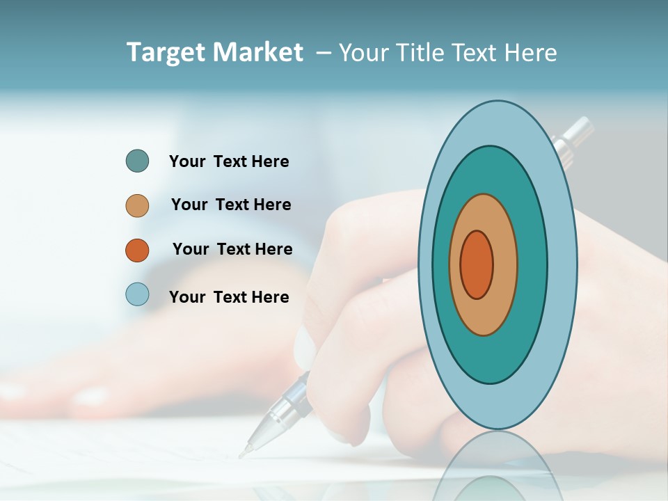 Hand Business Closeup PowerPoint Template