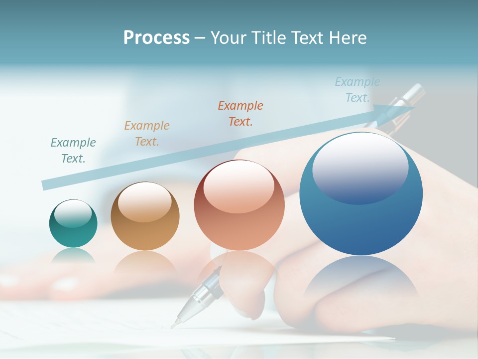 Hand Business Closeup PowerPoint Template