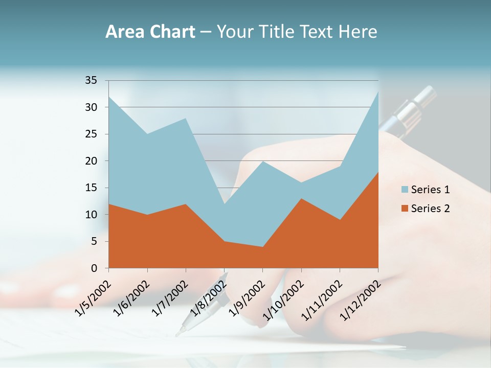 Hand Business Closeup PowerPoint Template