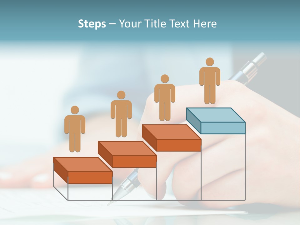 Hand Business Closeup PowerPoint Template