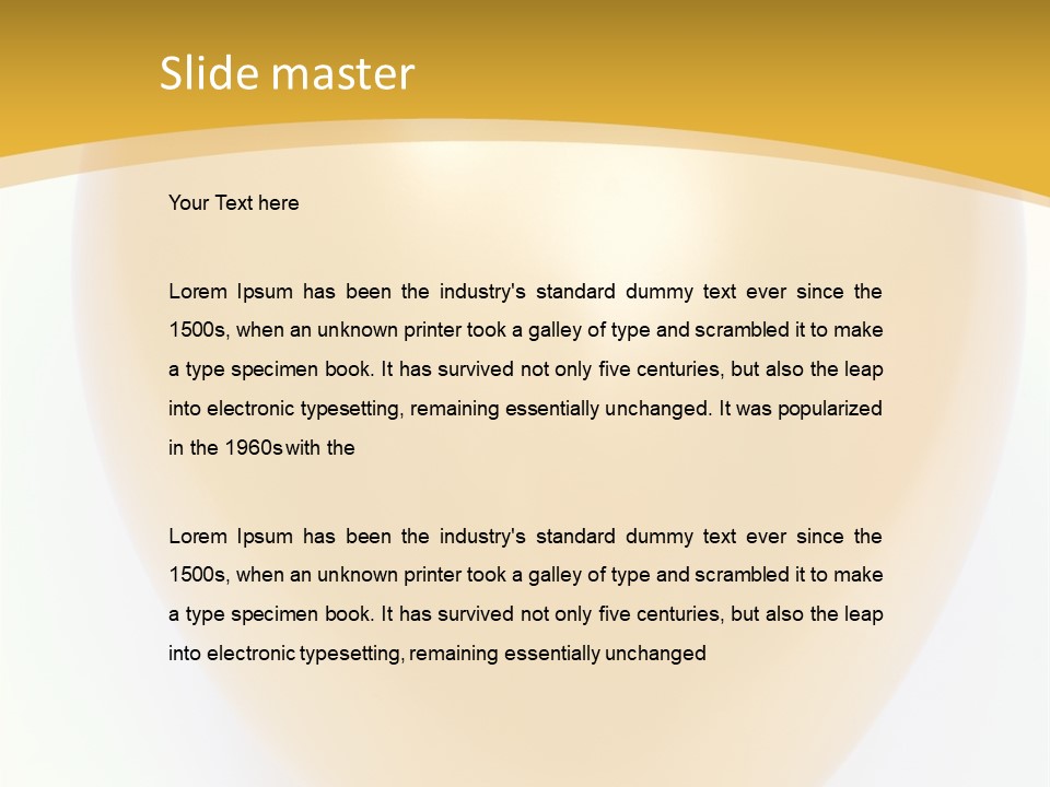 Cutout Anniversary Festive PowerPoint Template