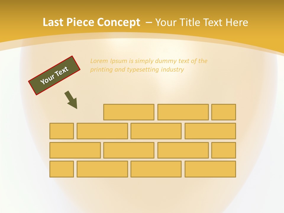 Cutout Anniversary Festive PowerPoint Template