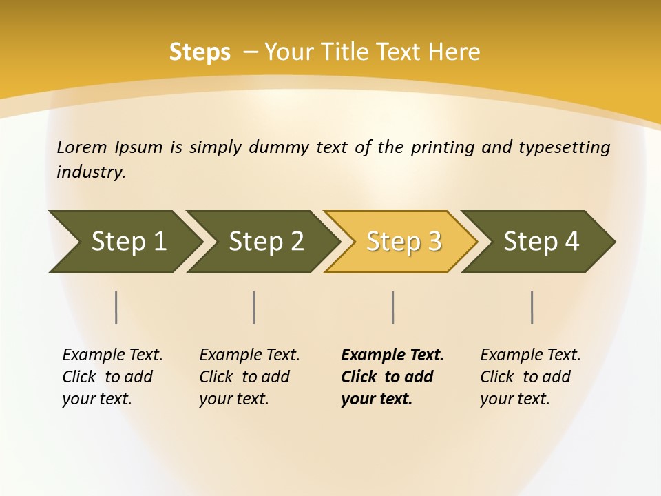 Cutout Anniversary Festive PowerPoint Template
