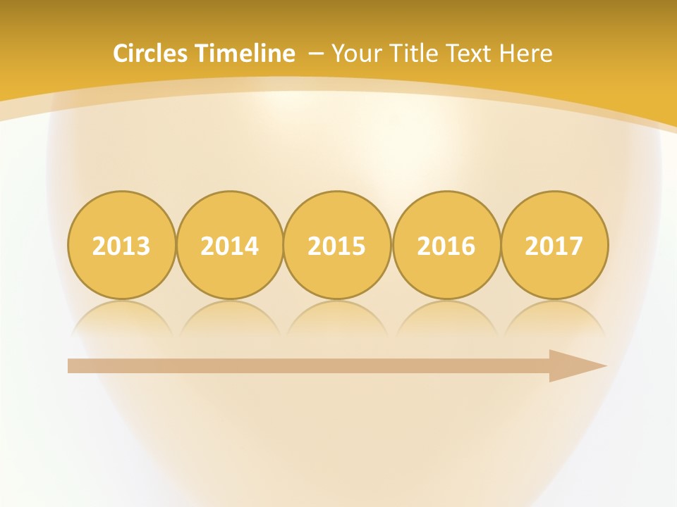 Cutout Anniversary Festive PowerPoint Template