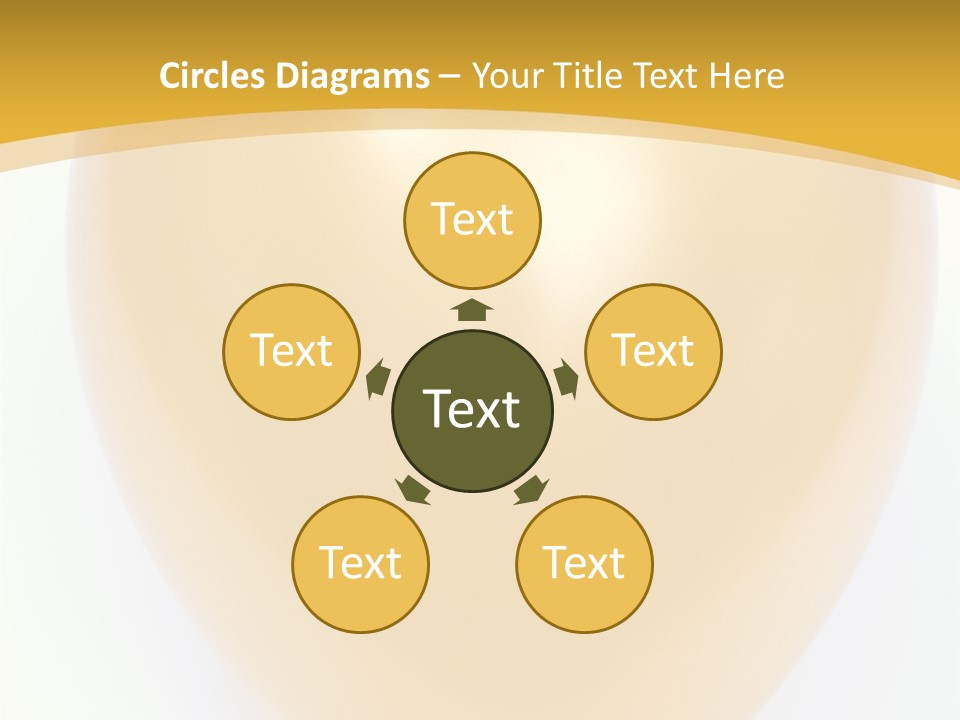 Cutout Anniversary Festive PowerPoint Template