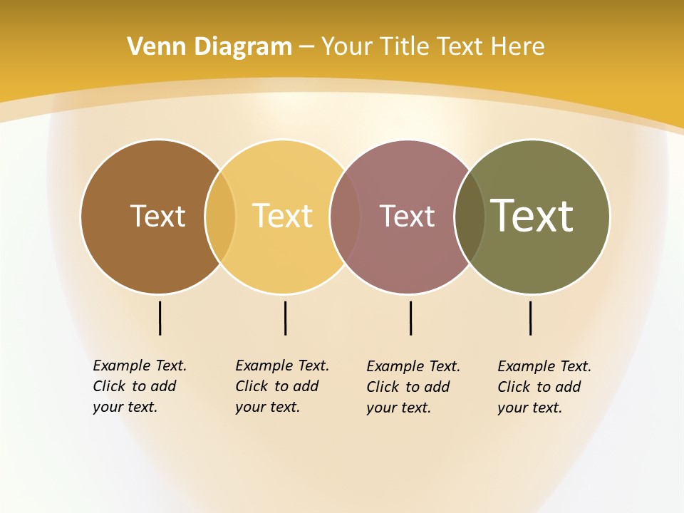 Cutout Anniversary Festive PowerPoint Template