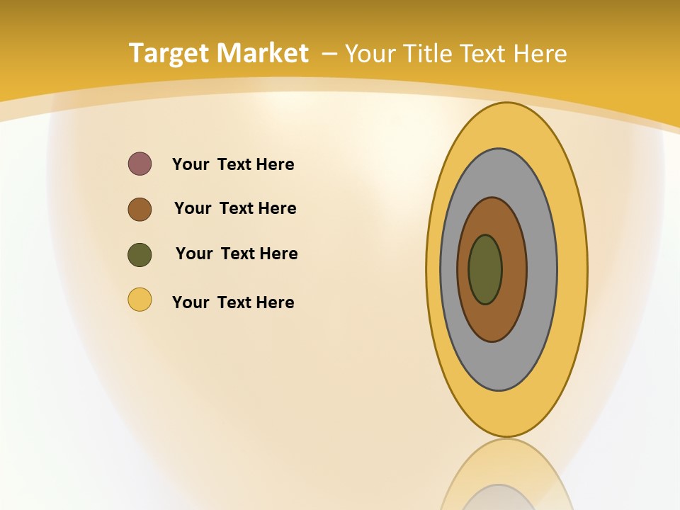 Cutout Anniversary Festive PowerPoint Template