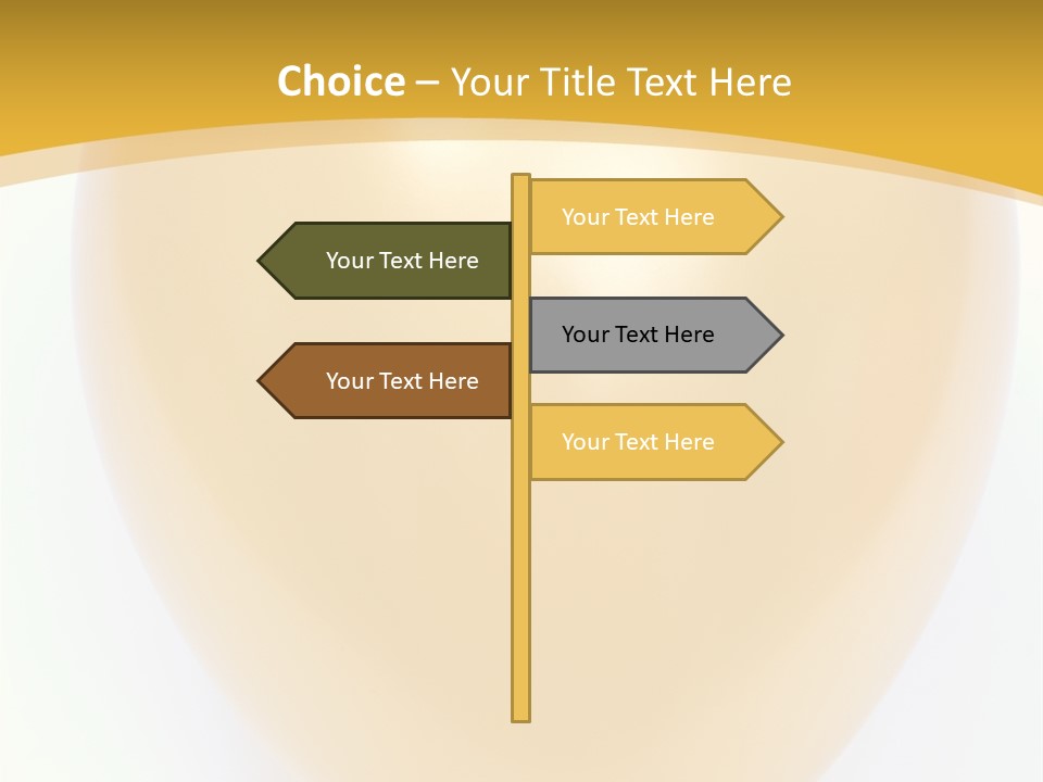 Cutout Anniversary Festive PowerPoint Template