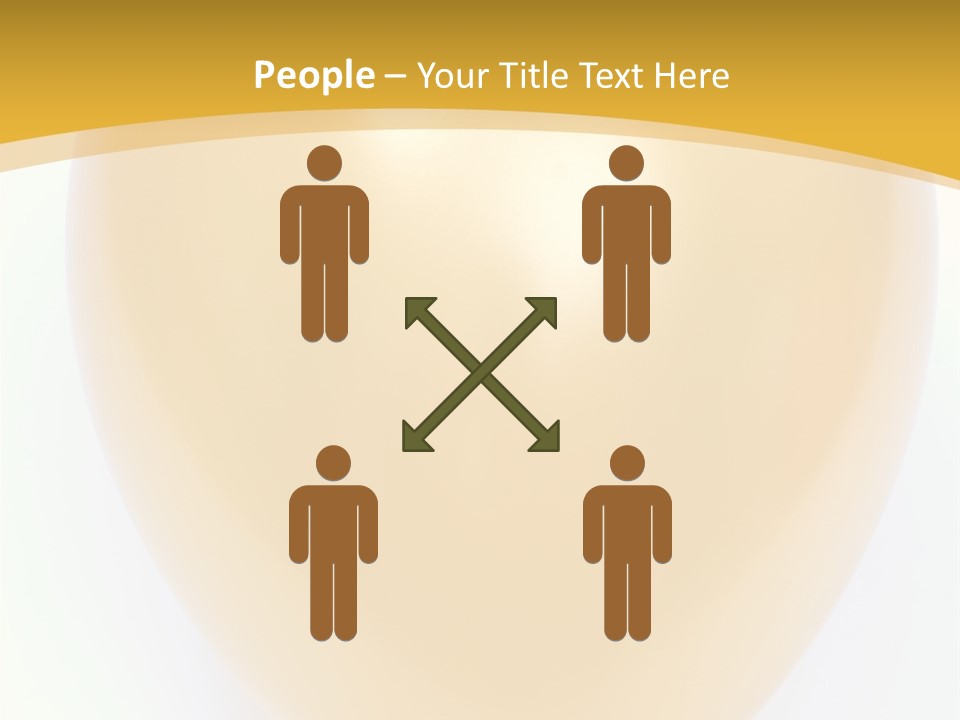 Cutout Anniversary Festive PowerPoint Template